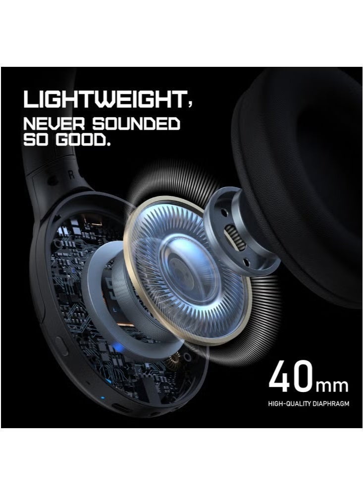 onikuma B3 Headphones – Dual Mode Gaming Headphones with Microphone, Noise Cancellation – Wireless Gaming Earphones with Clear Sound, Comfortable Fit, Ideal for PS4, PS5, Xbox, PC, Mobile Gaming - Image 5